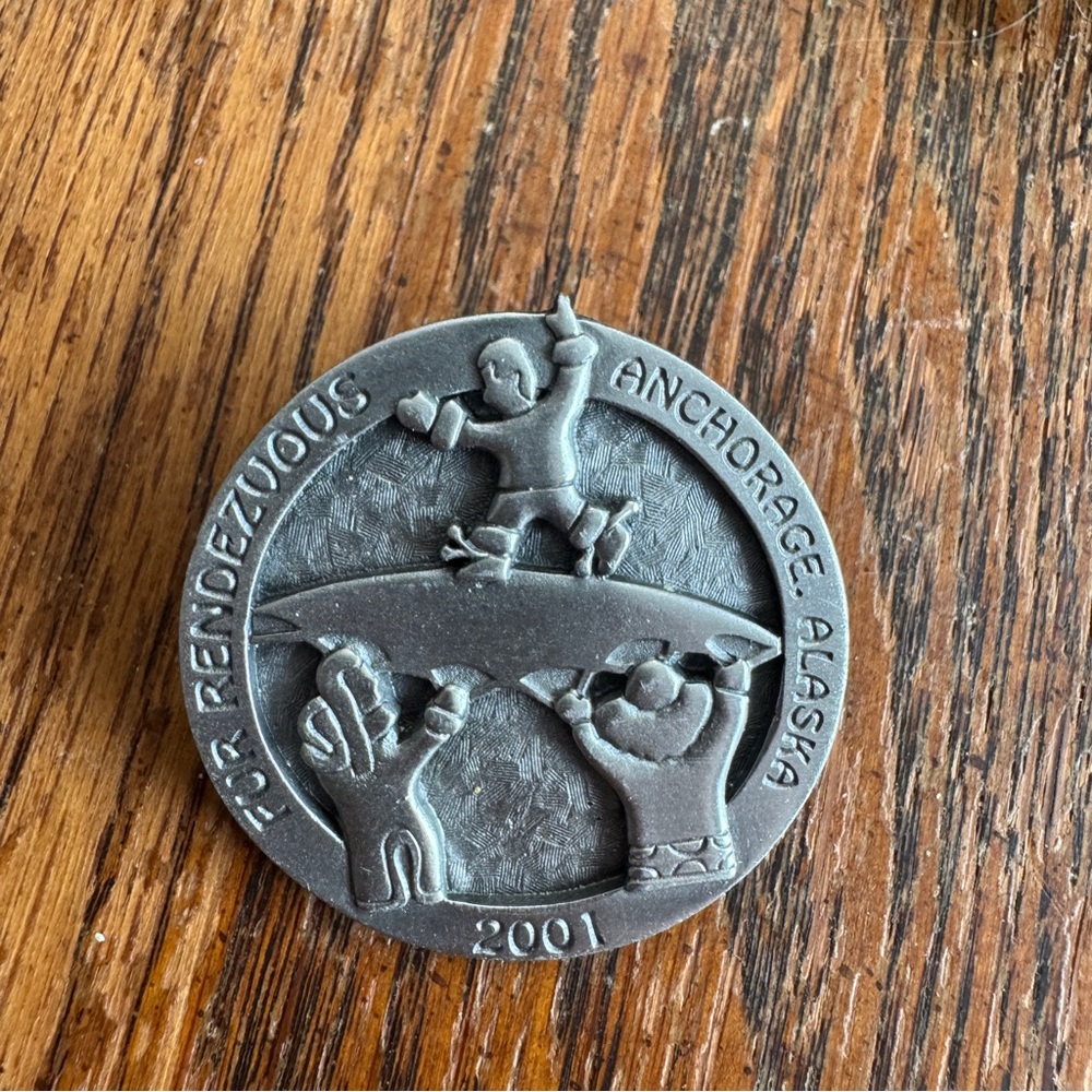 COPY - Anchorage Alaska Fur Rendezvous pin
